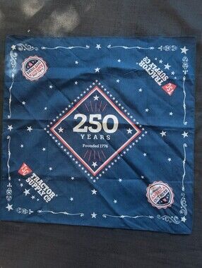 Tractor Supply Co. Men's Navy 250 Years Bandana